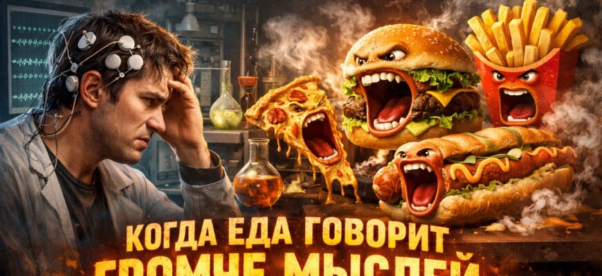Эксперимент 26.06.2012: когда еда говорит громче мыслей