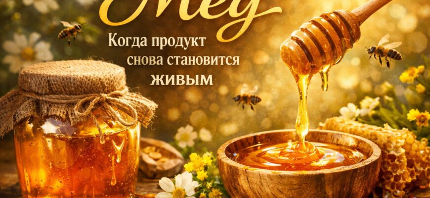 Мёд. Когда продукт снова становится живым