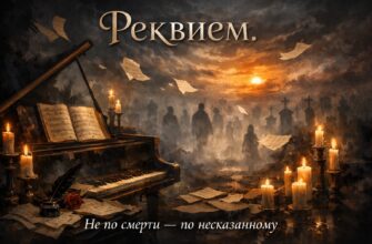 Реквием. Не по смерти — по несказанному
