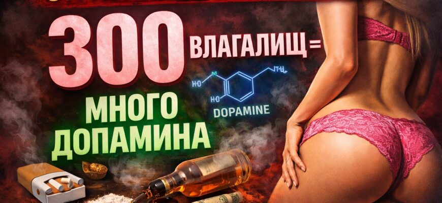 Отравляющие привычки: 300 влагалищ = много допамина