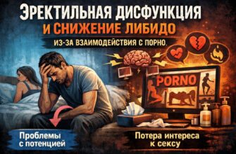 Эректильная дисфункция и снижение либидо из-за взаимодействия с порно