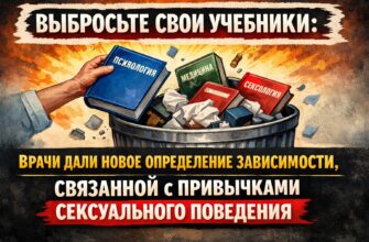 Выбросьте свои учебники: врачи дали новое определение зависимости, связанной с привычками сексуального поведения