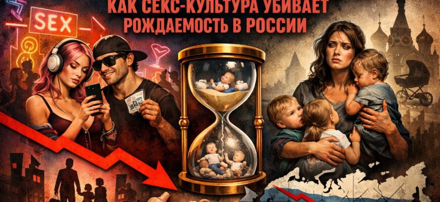 Информационная стерилизация: как секс-культура убивает рождаемость в России