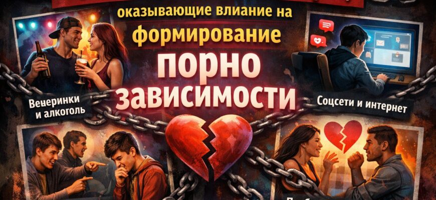 Социальные факторы, оказывающие влияние на формирование порно зависимости