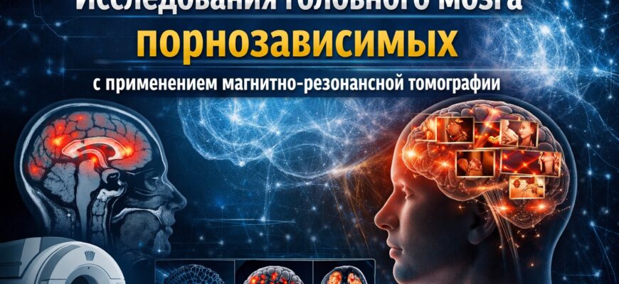 Исследования головного мозга порнозависимых с применением магнитно-резонансной томографии