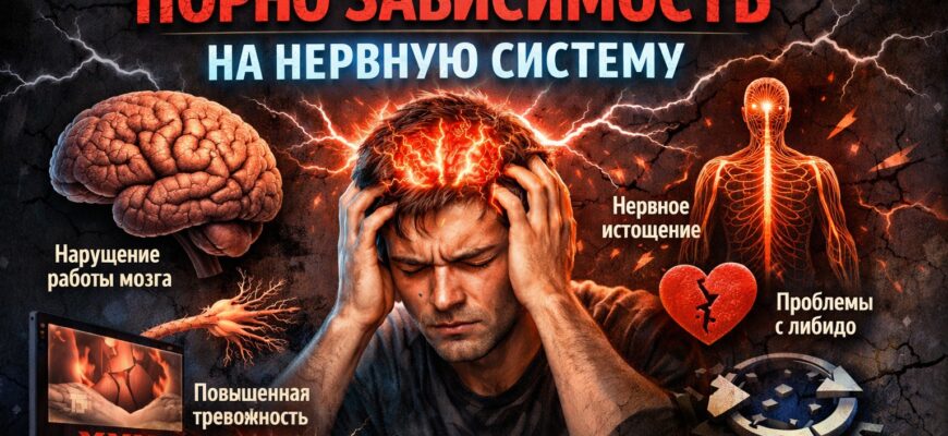 Какое воздействие оказывает порно зависимость на нервную систему