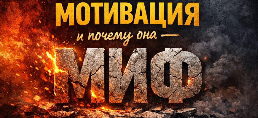 Что такое мотивация и почему она — миф