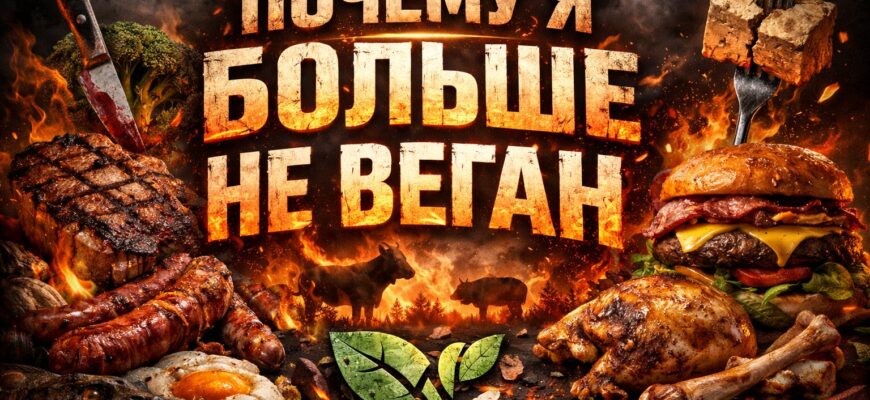 Почему я больше не веган