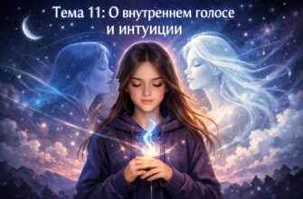 ✉️ Тема 11: О внутреннем голосе и интуиции