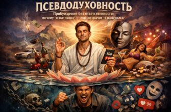 Пробуждение без ответственности. Почему «я всё понял» — ещё не значит «я изменился»