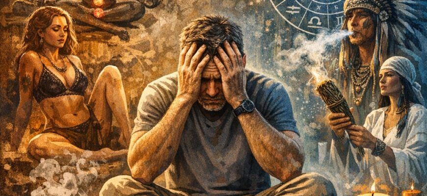 ФЕНОМЕН ДУХОВНОГО ПОТРЕБЛЕНИЯ: почему десятки ретритов, практик и церемоний не приводят к внутренней опоре