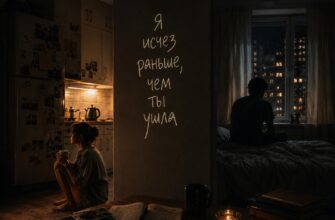 Я исчез раньше, чем ты ушла