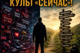 Тебя убивает не зло. Тебя убивает культ «сейчас»!