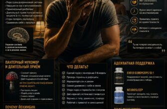 Пантерный мухомор, тревога, нервная система и почему мужчина иногда теряет не эрекцию — а огонь